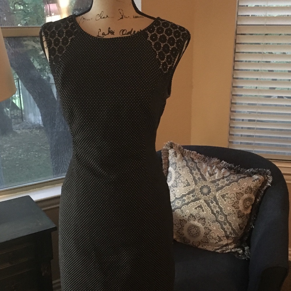 Ann Taylor Black Work/Evening Dress -Size 8